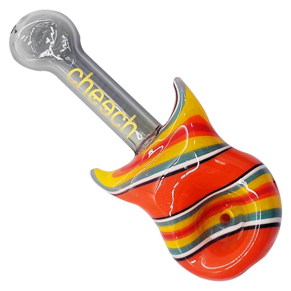 Fat Buddha Glass Guitar Pipe
