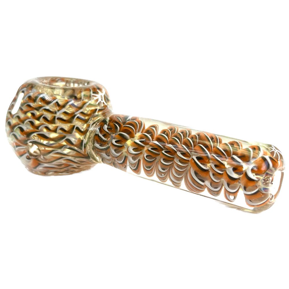 Fat Buddha Glass Pipe 3D Built In Screen Pipe