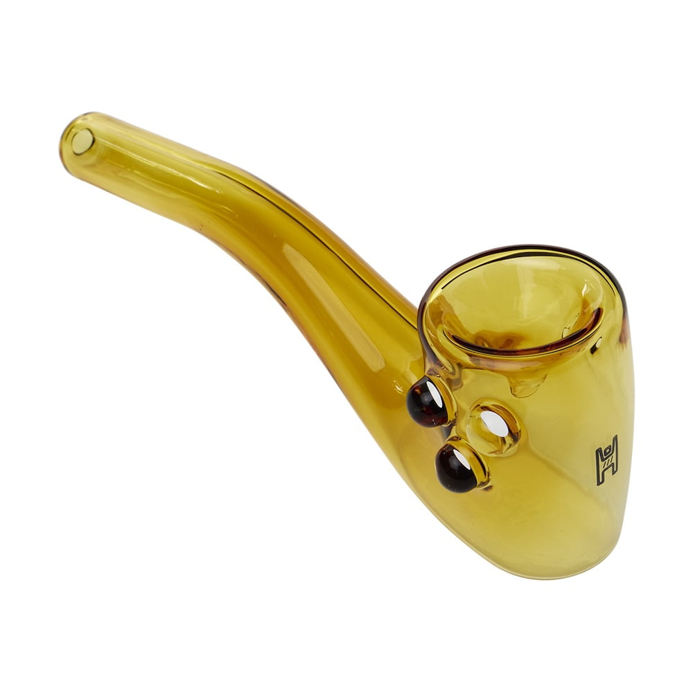 Human Grade Pipe Amber Briar Sherlock Pipe