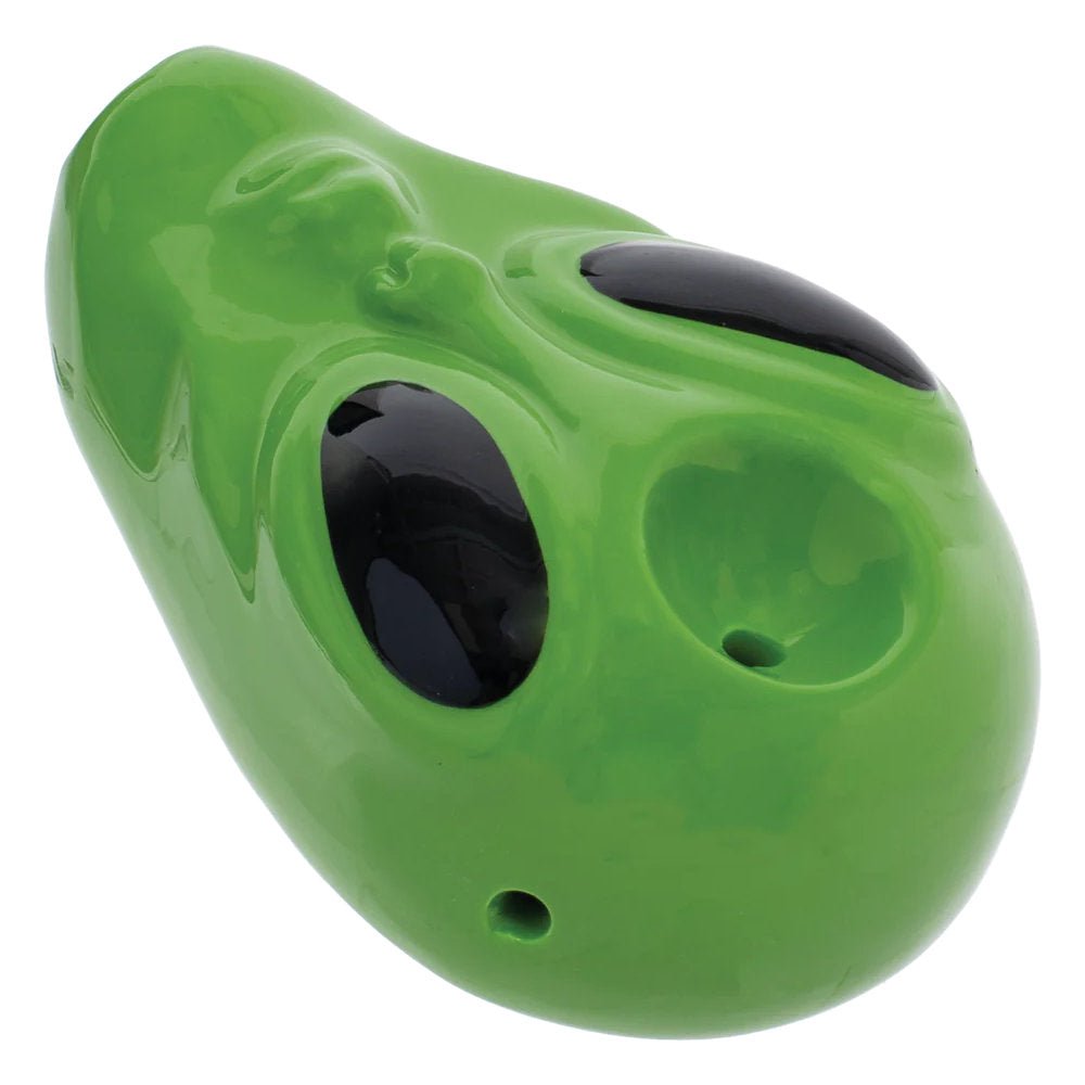 Fat Buddha Glass Pipe Ceramic Alien Pipe