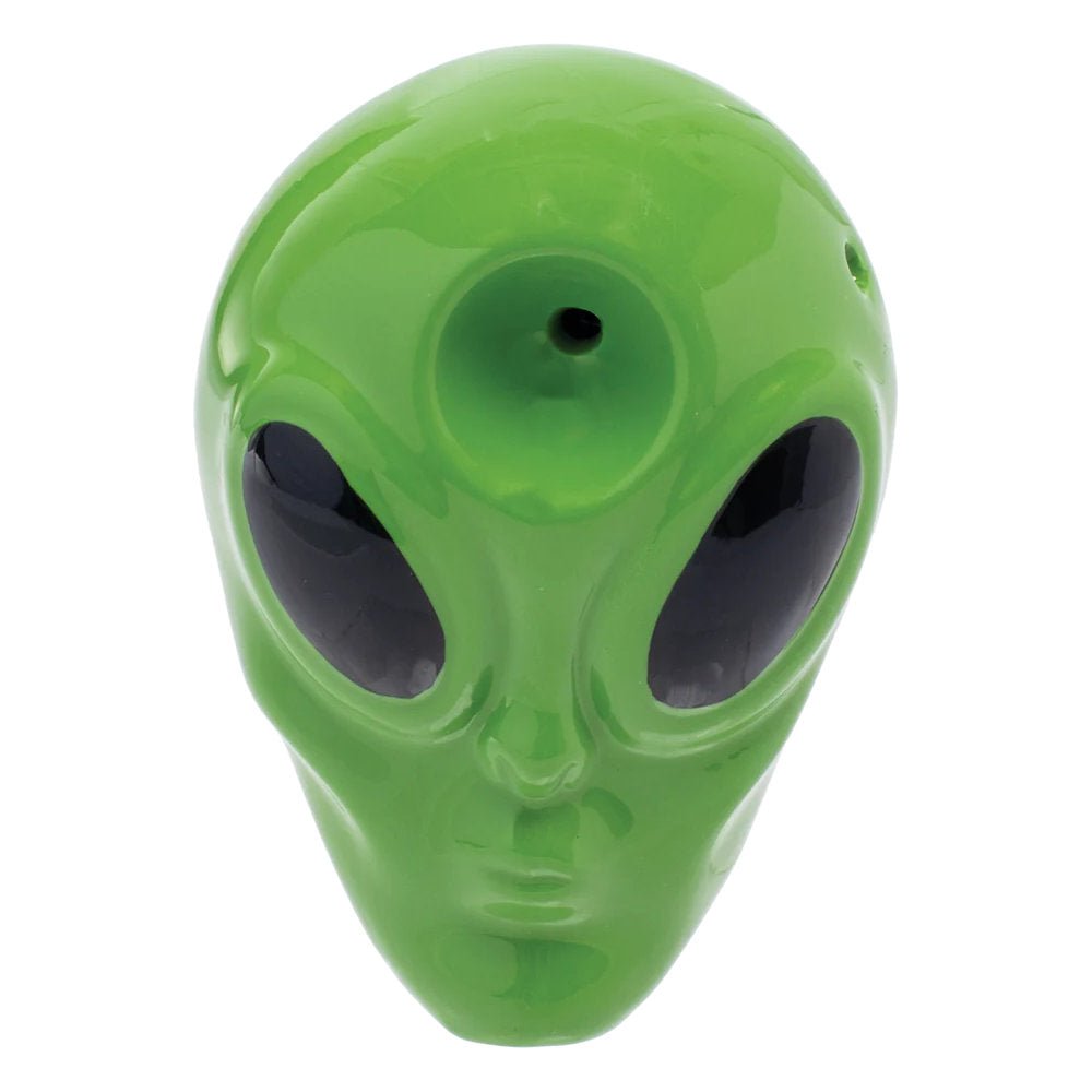 Alien Green Spoon Pipe – VisceralAntagonisM