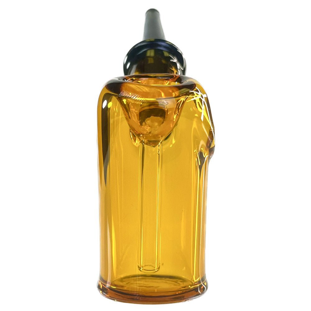 Fat Buddha Glass Pipe Clear Glass Sherlock Smoking Pipe