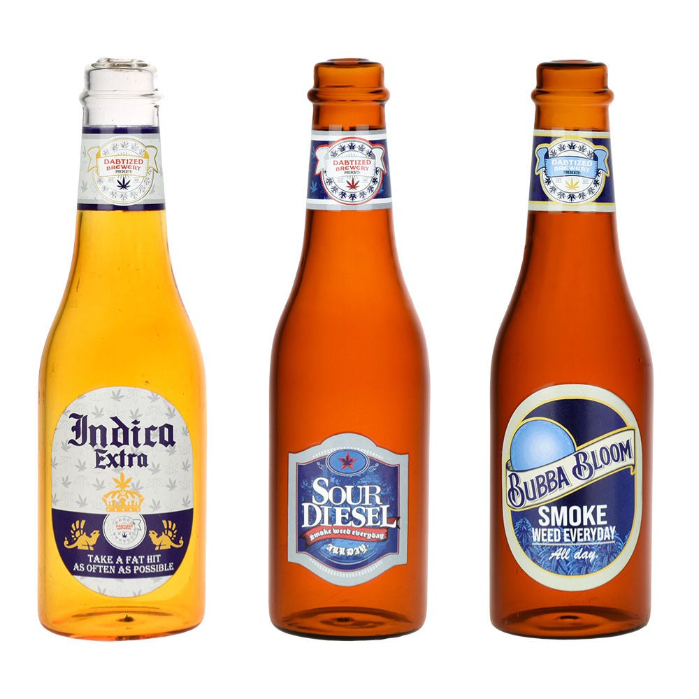 Fat Buddha Glass Pipe Dabtized Beer Glass Pipe