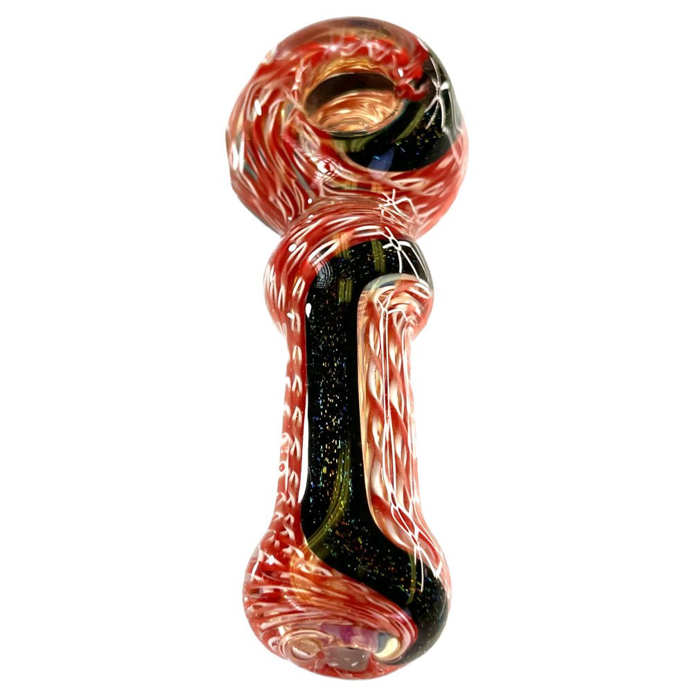Fat Buddha Glass Pipe Dichroic Built In Screen Pipe