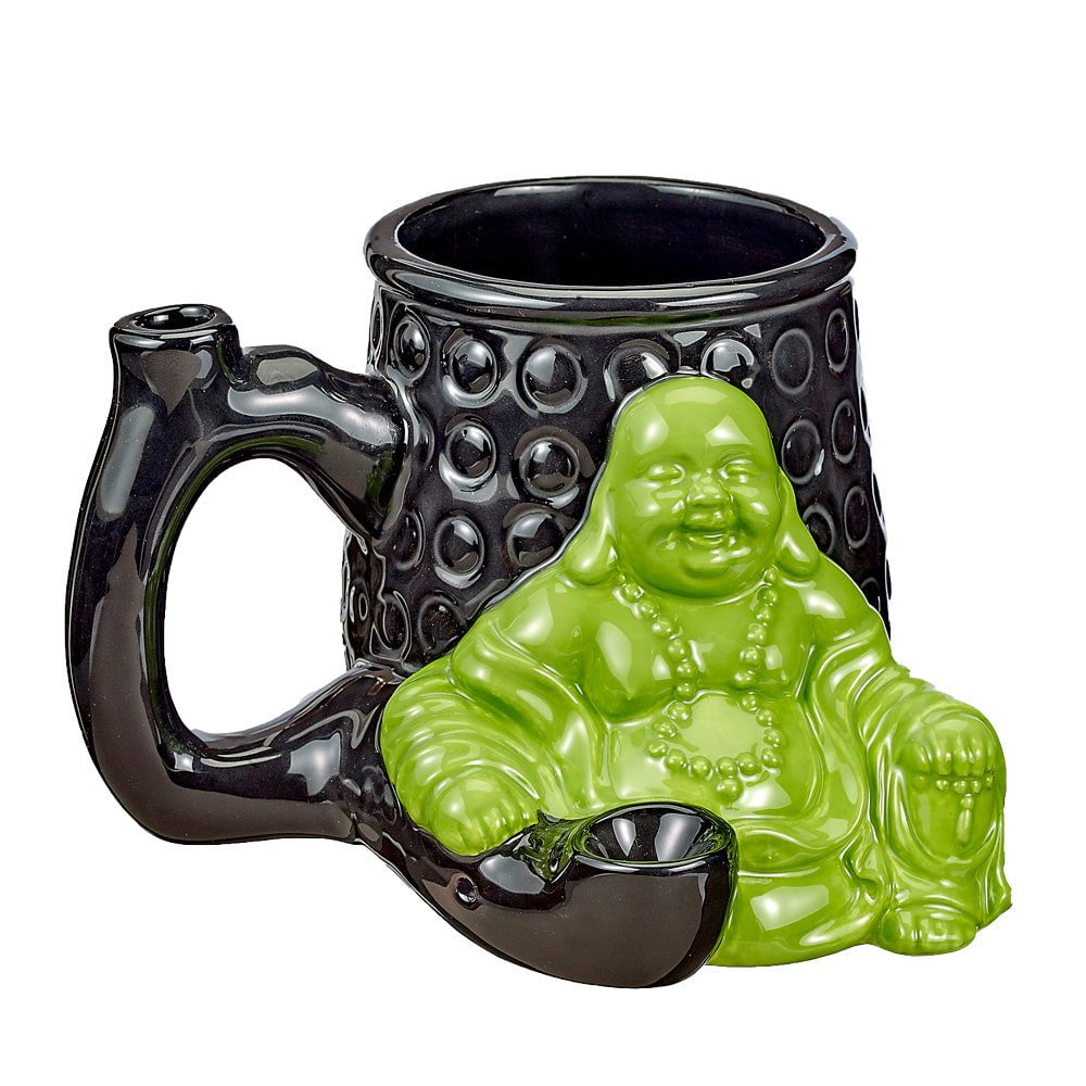 Fat Buddha Glass Pipe Fat Buddha Pipe Mug