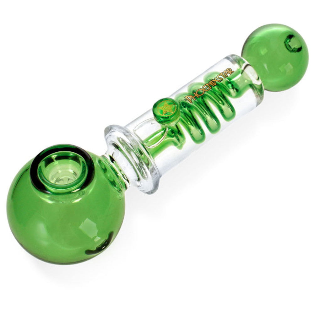 Phoenix Pipe Freezable Coil Glass Pipe