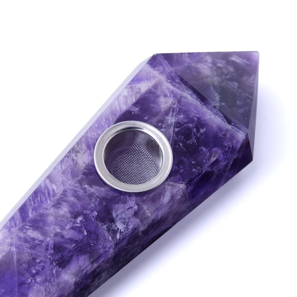 Astral Project Pipe Gemstone Jewel Pipe