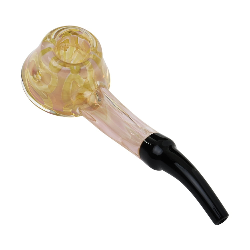 Human Grade Pipe Gold Volcano Pipe