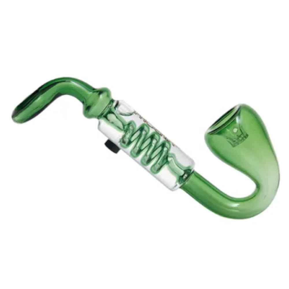 Phoenix Pipe Green Sherlock Freeze Pipe