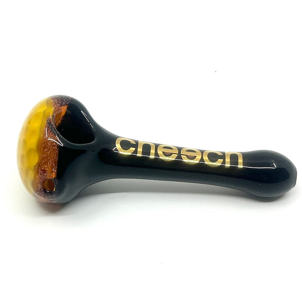 Cheech Glass Pipe Honeycomb Spoon Pipe