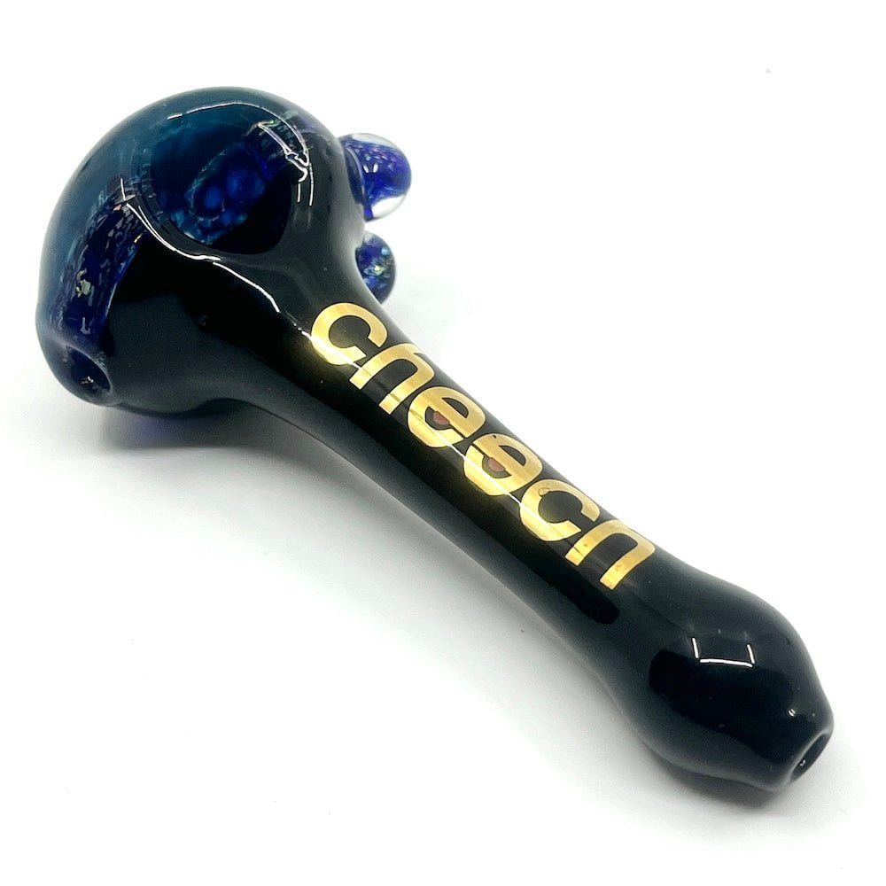 Cheech Glass Pipe Honeycomb Spoon Pipe