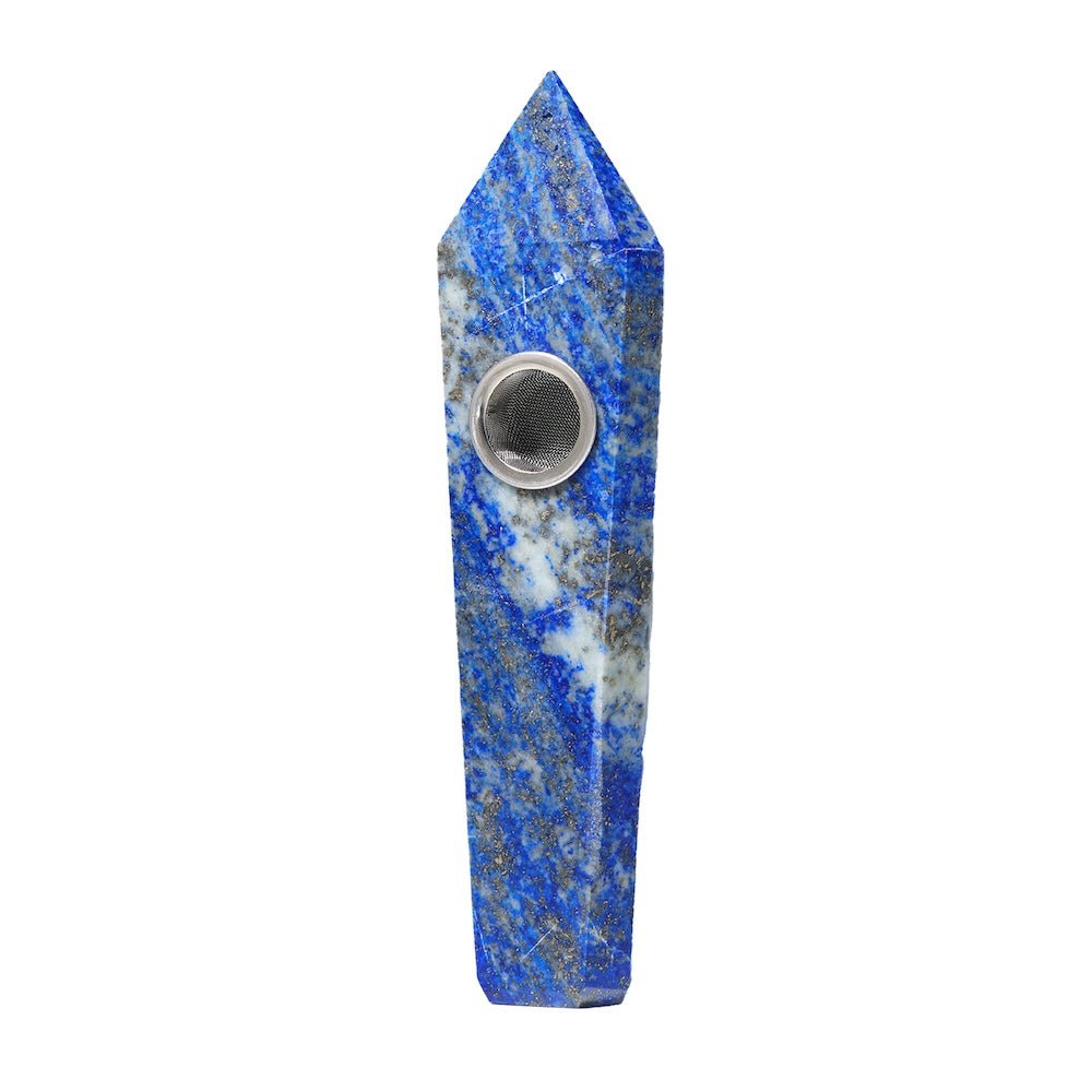 Astral Project Pipe Lapis Lazuli Gemstone Jewel Pipe