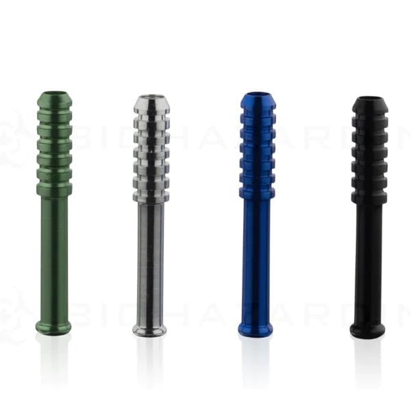 Fat Buddha Glass Pipe Metal Bat One Hitter Pipe