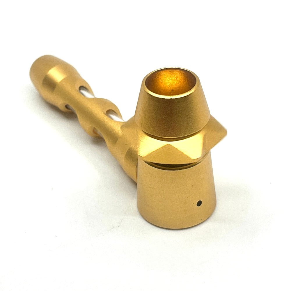 Cheech Glass Pipe Metal Fidget Handpipe