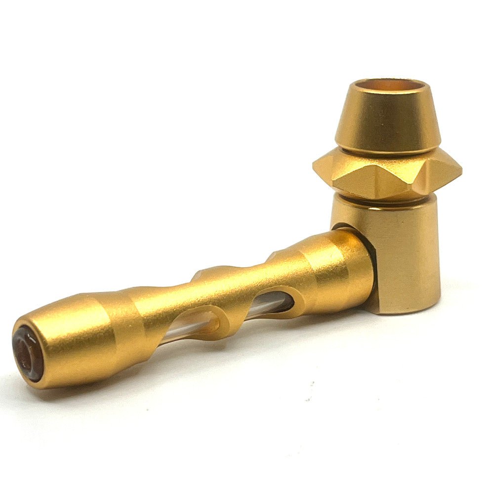 Cheech Glass Pipe Metal Fidget Handpipe