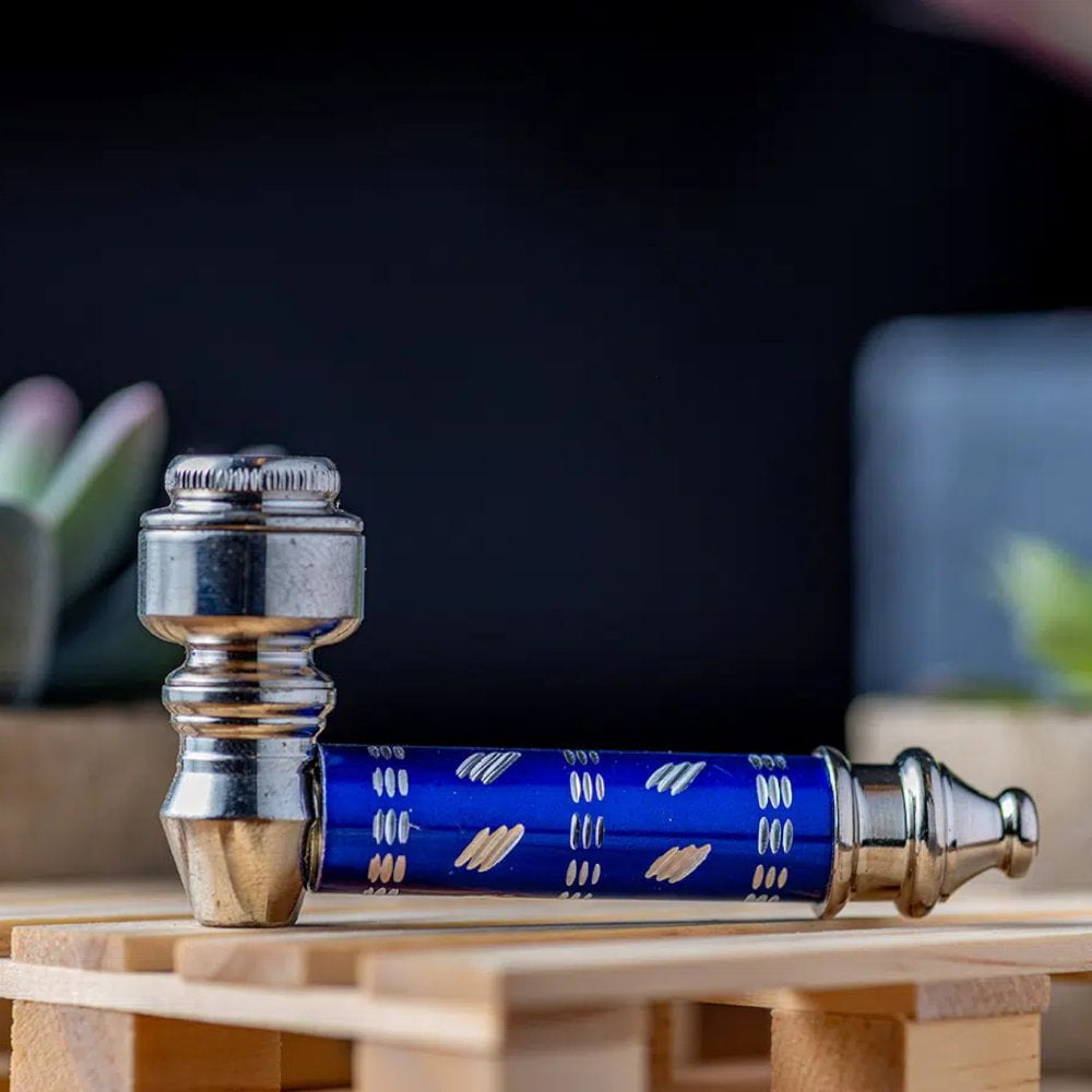 Fat Buddha Glass Pipe Metal Pipe