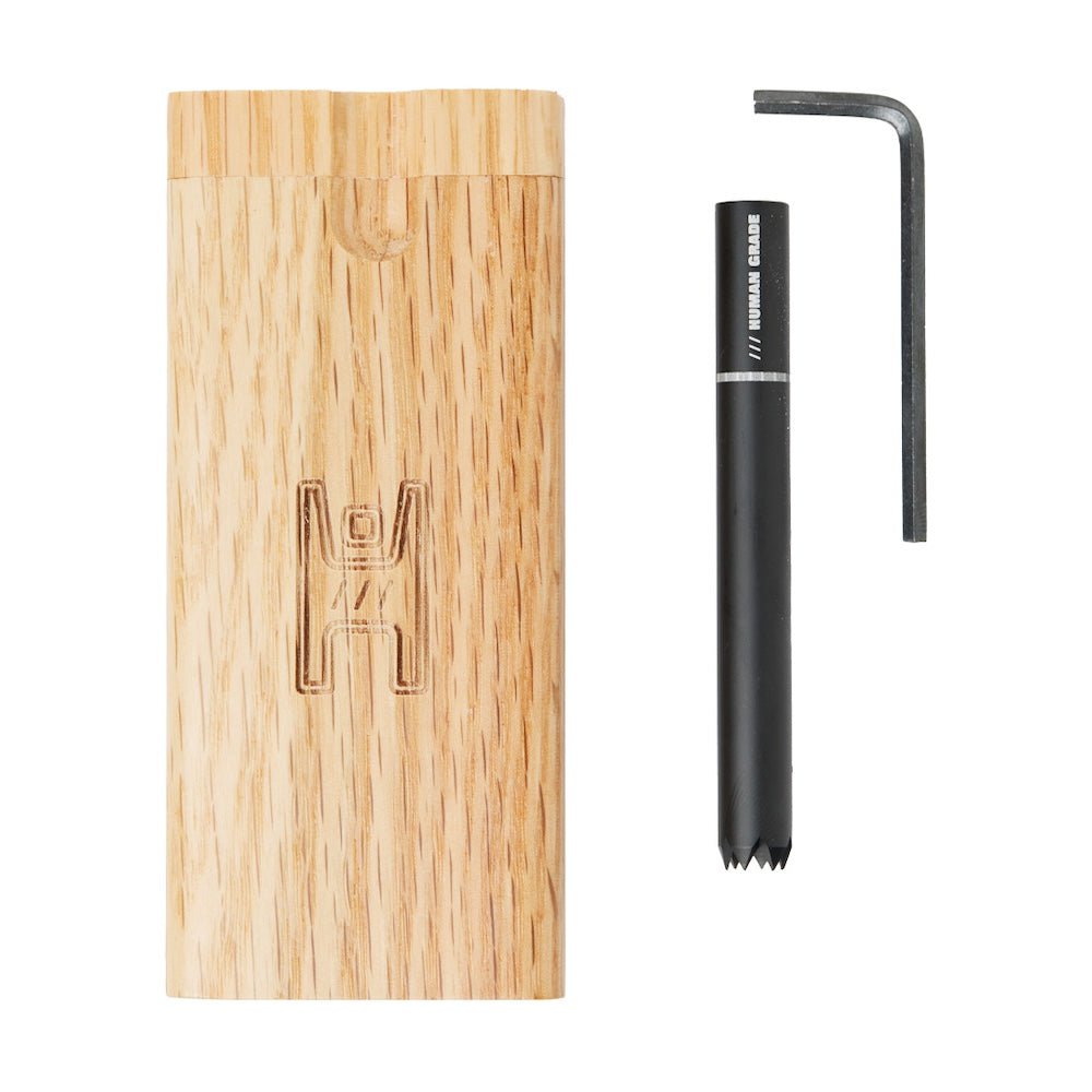 Human Grade PIpe Natural Wood Dugout