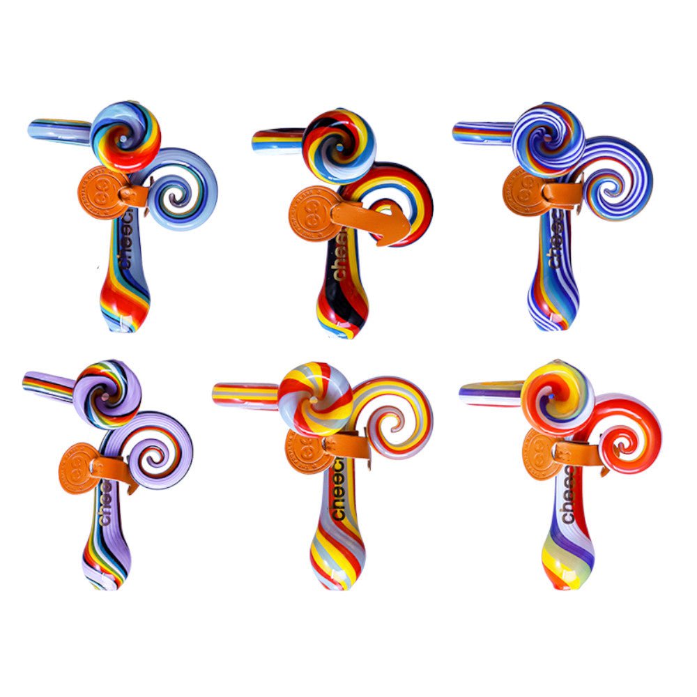 Cheech Glass Pipe Pop & Lock Pipe