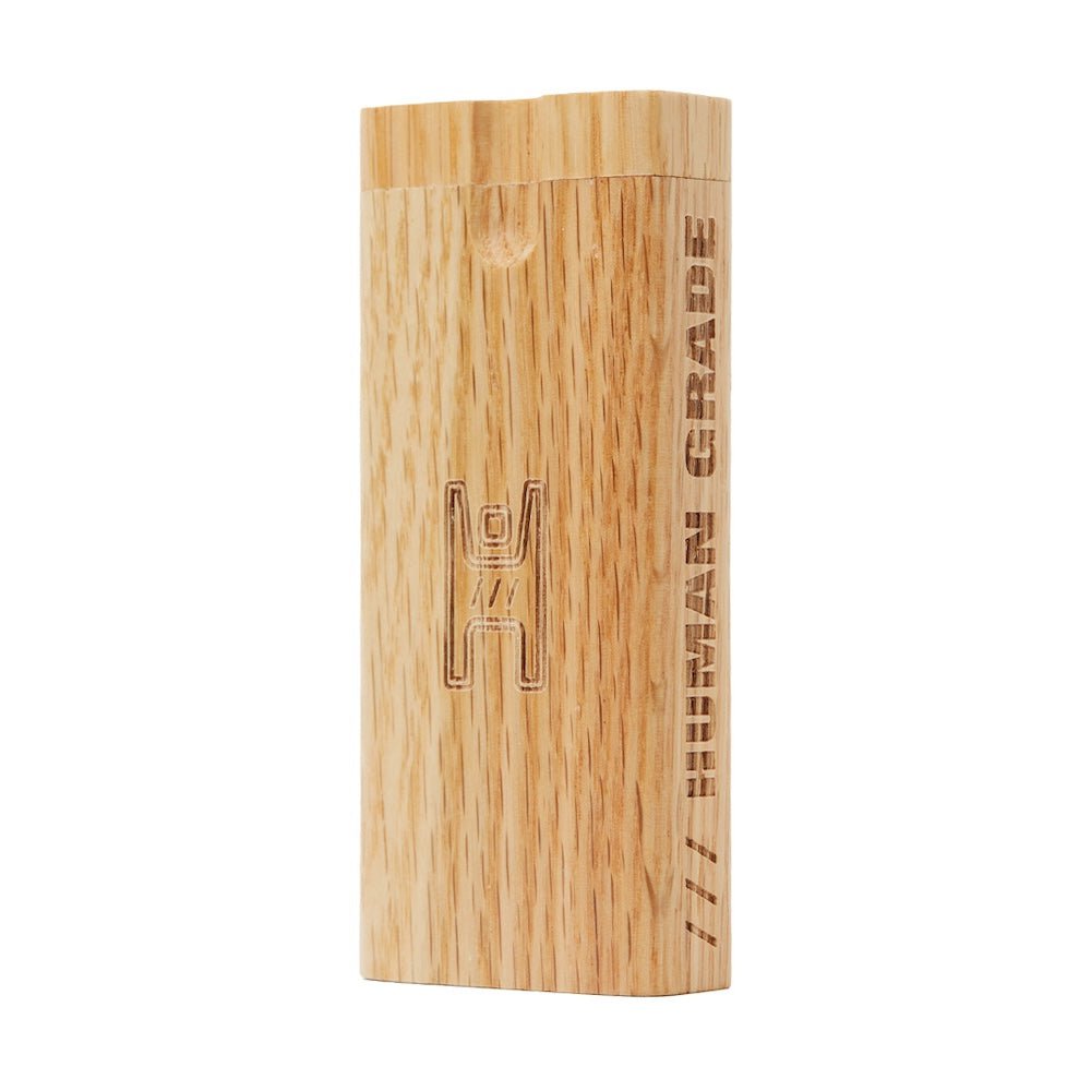 Human Grade PIpe Red Oak Natural Wood Dugout