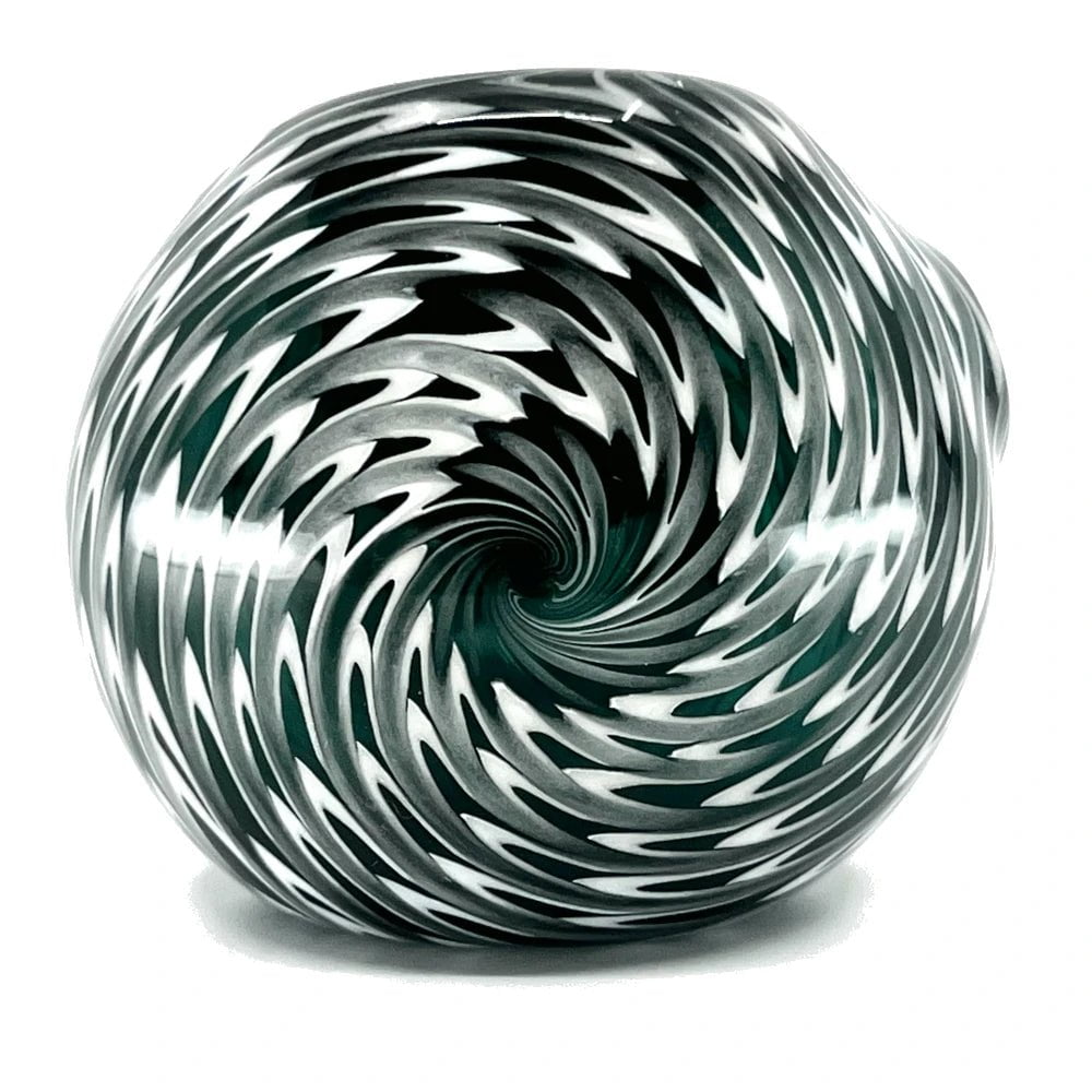 Fat Buddha Glass Pipe Slotted Bowl Pipe