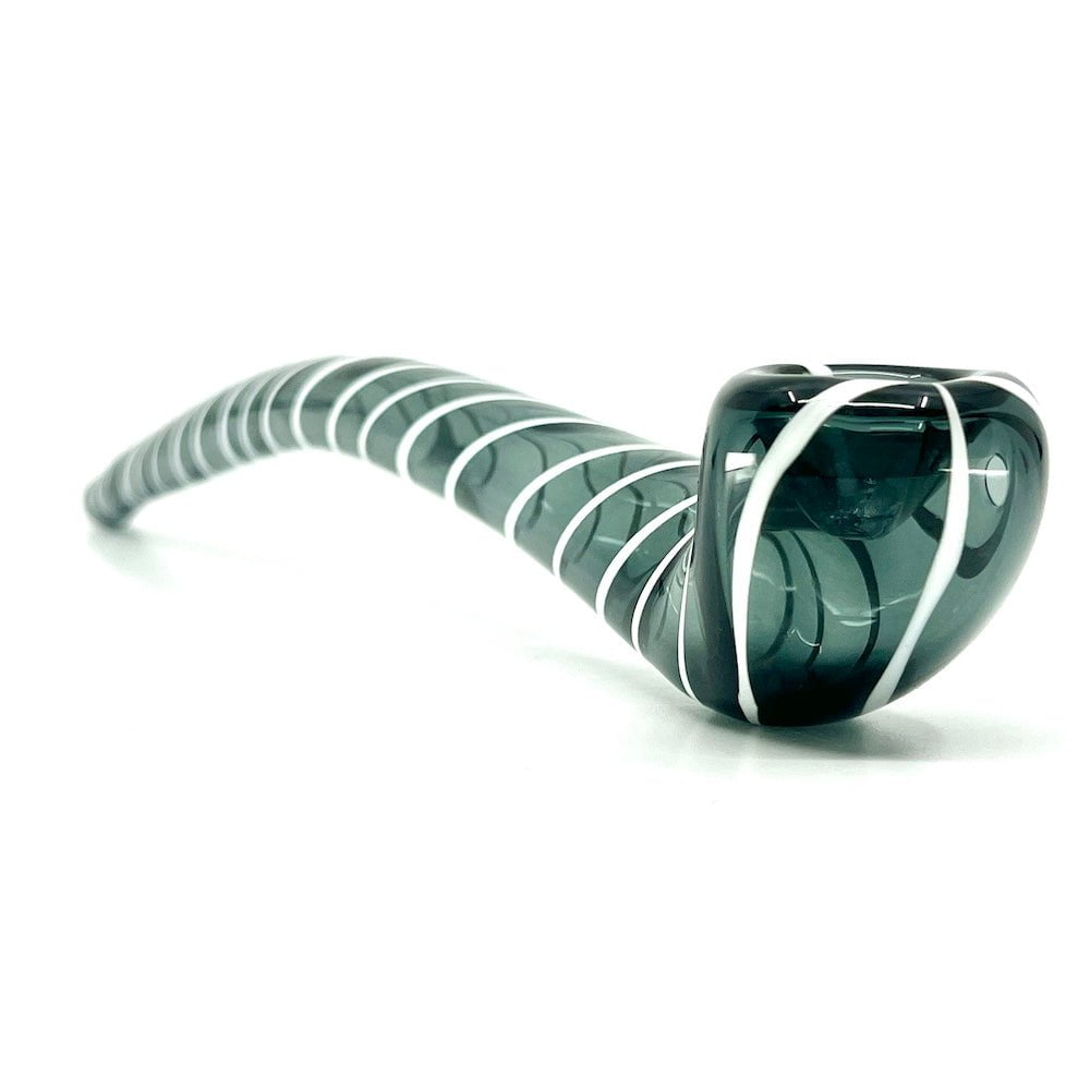 Fat Buddha Glass Pipe Spiral Cane Gandalf Pipe
