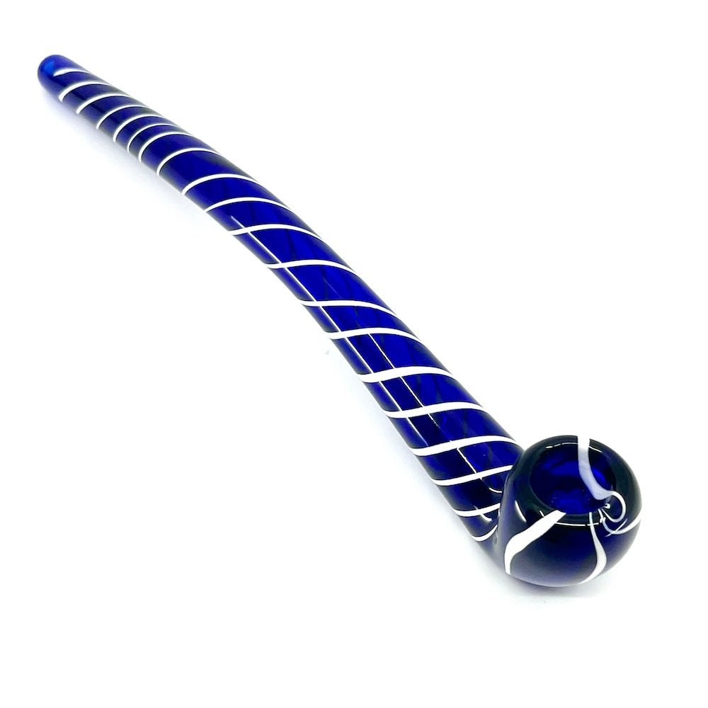 Fat Buddha Glass Pipe Spiral Cane Gandalf Pipe