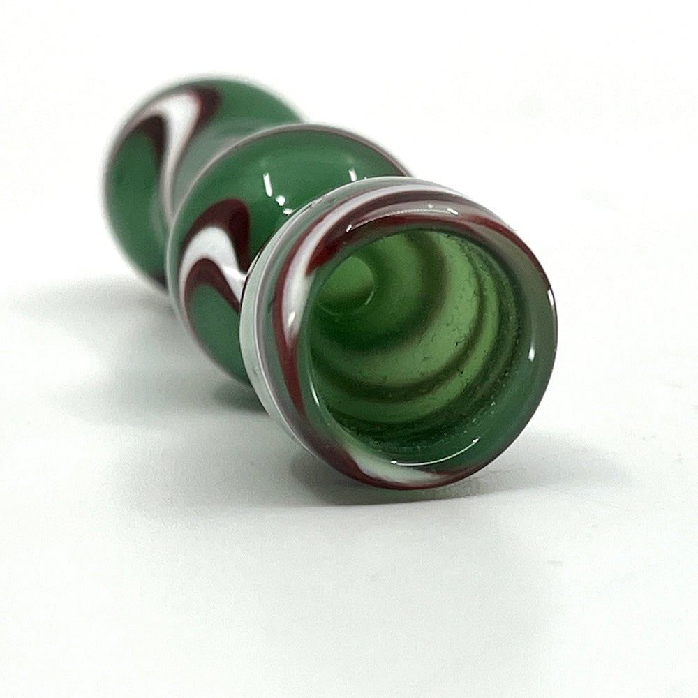 Fat Buddha Glass Pipe Stacked Chillum Pipe