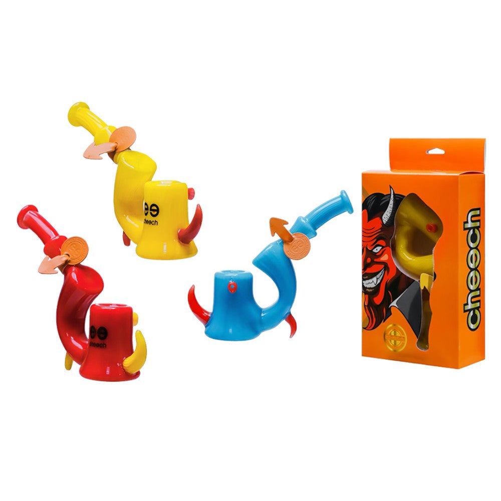 Cheech Glass Pipe The Colorful Horn Pipe