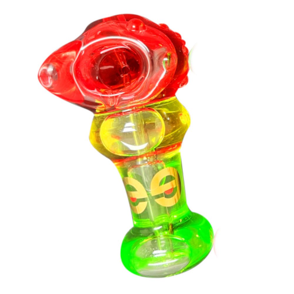 Cheech Glass Pipe Triple Glycerin Freeze Pipe