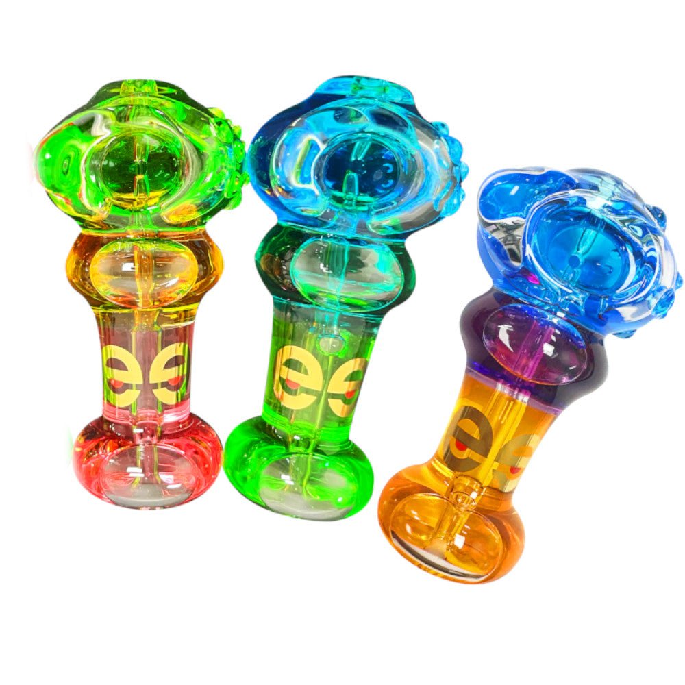 Cheech Glass Pipe Triple Glycerin Freeze Pipe