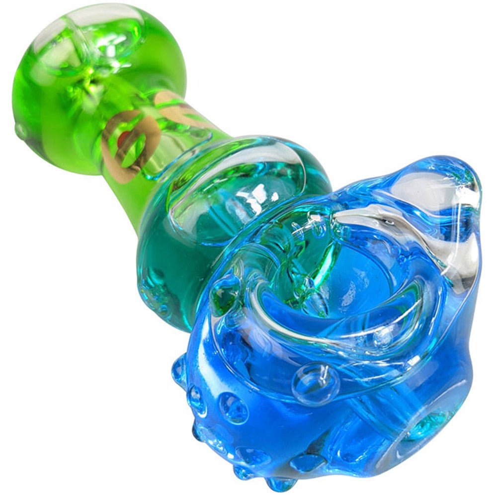 Cheech Glass Pipe Triple Glycerin Freeze Pipe