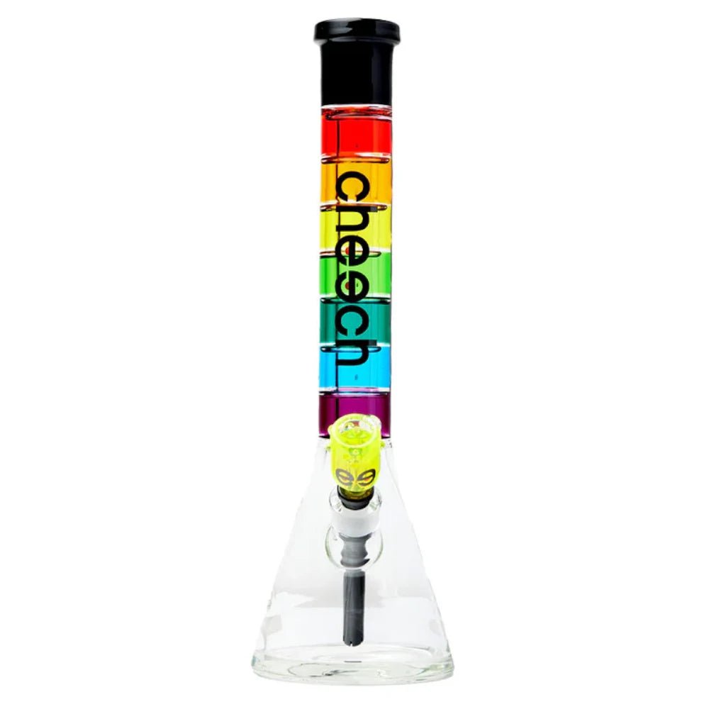 Cheech Glass Rainbow Beaker Water Pipe