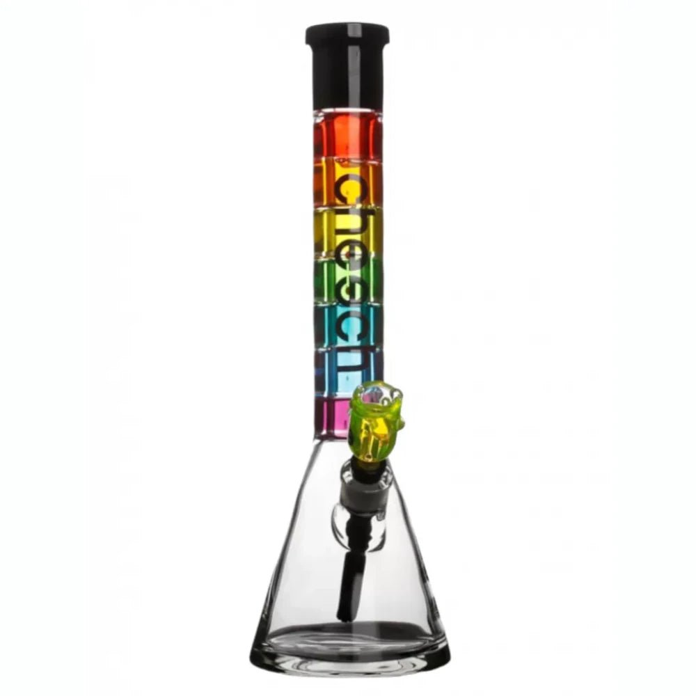 Cheech Glass Rainbow Beaker Water Pipe