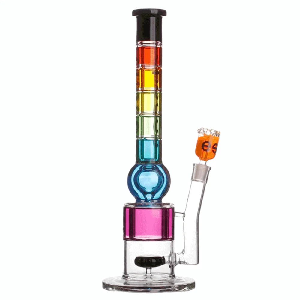 Cheech Glass Rainbow Glycerin Bong