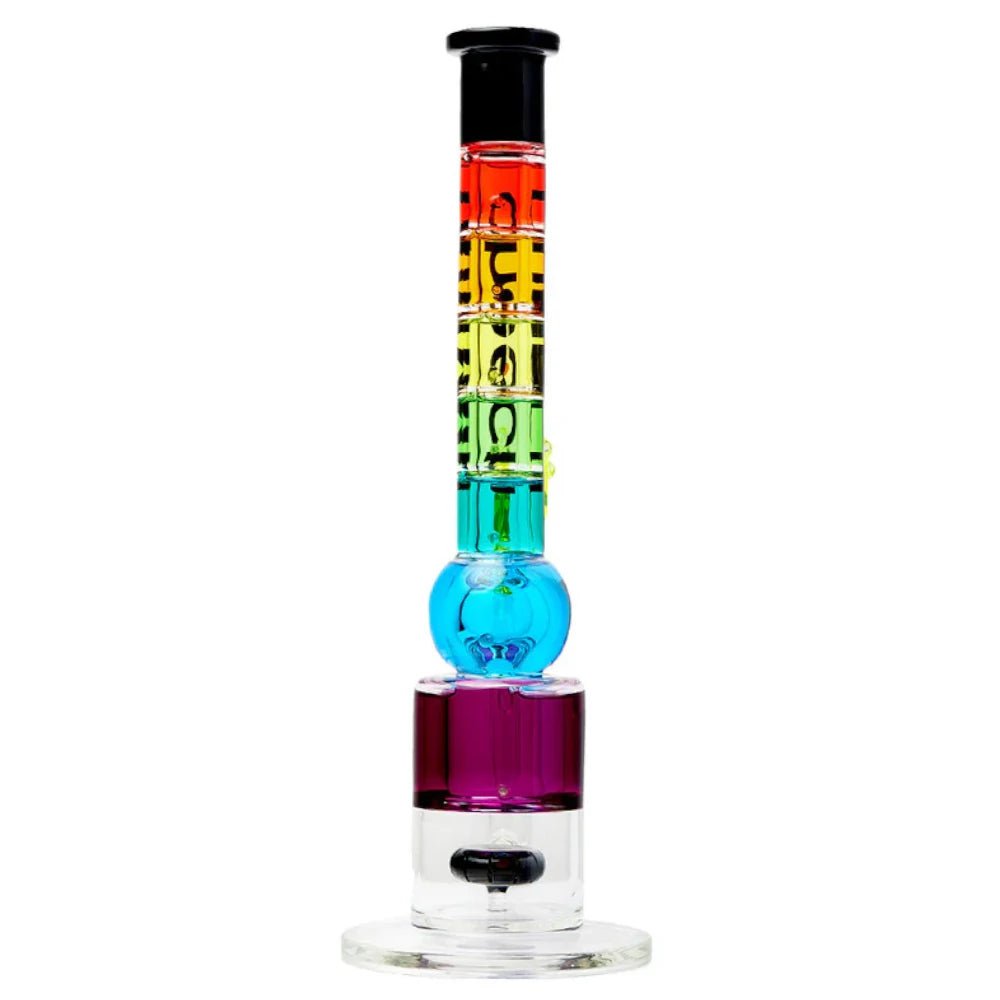 Cheech Glass Rainbow Glycerin Bong
