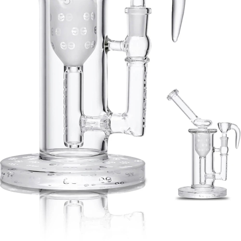 Cheech Glass Sandblasted Inner Recycler