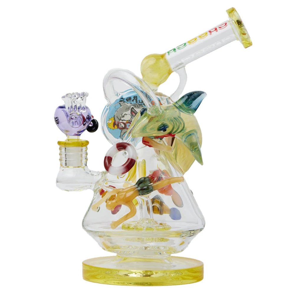 Cheech Glass Shark Attack Water Pipe