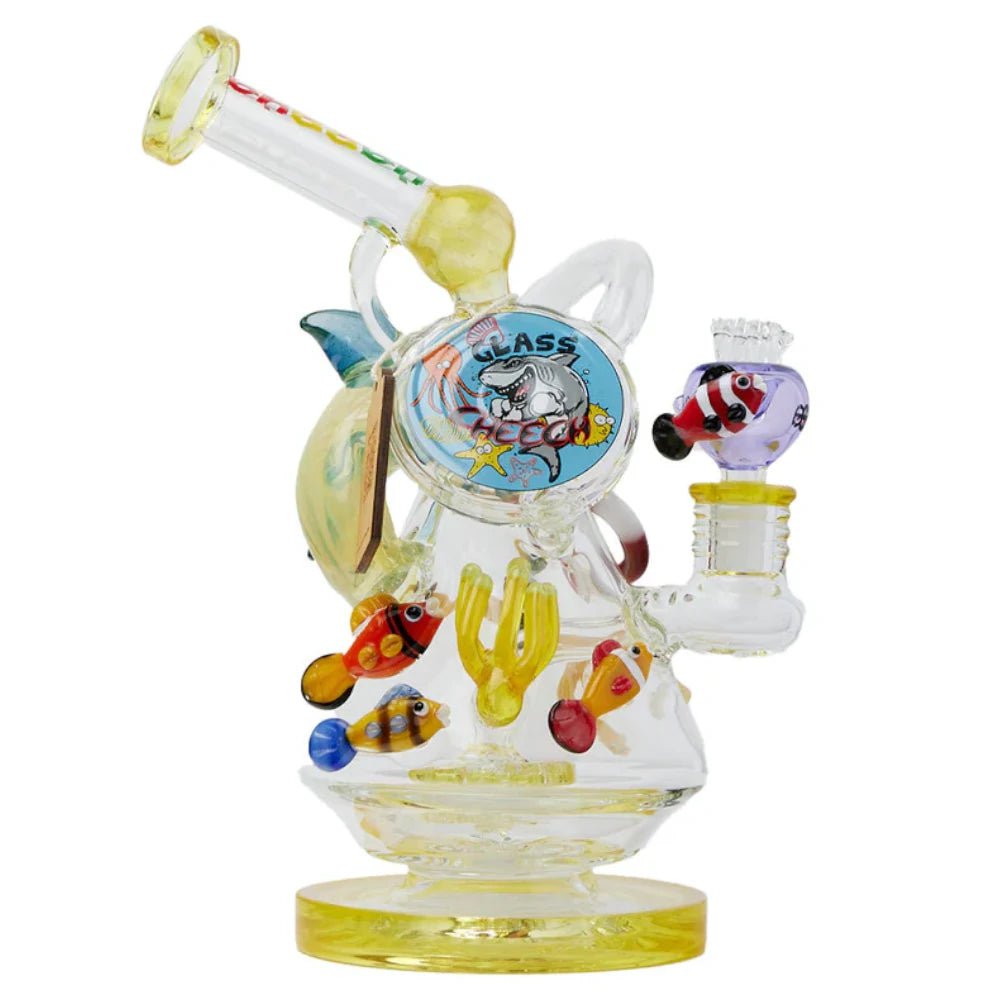 Cheech Glass Shark Attack Water Pipe