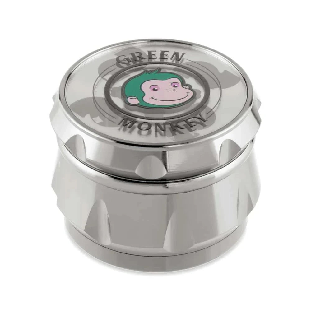 Green Monkey Silver Baboon 63mm Grinder