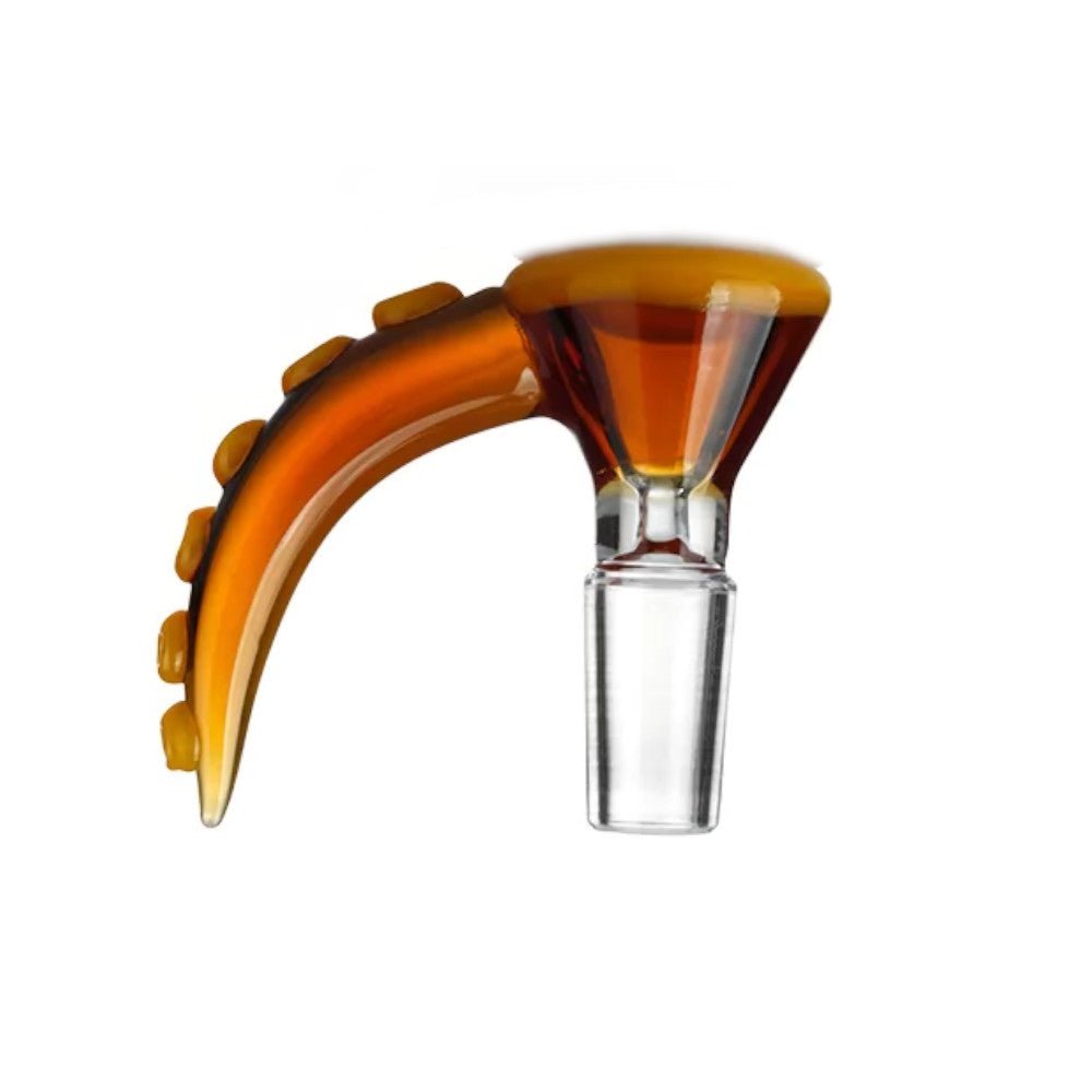 Fat Buddha Glass Tentacle Horn Bong Bowl