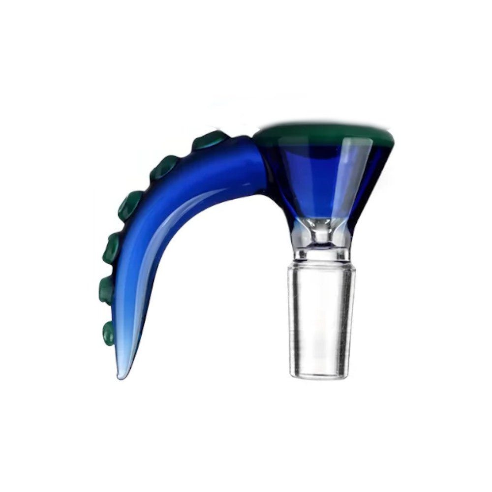 Fat Buddha Glass Tentacle Horn Bong Bowl