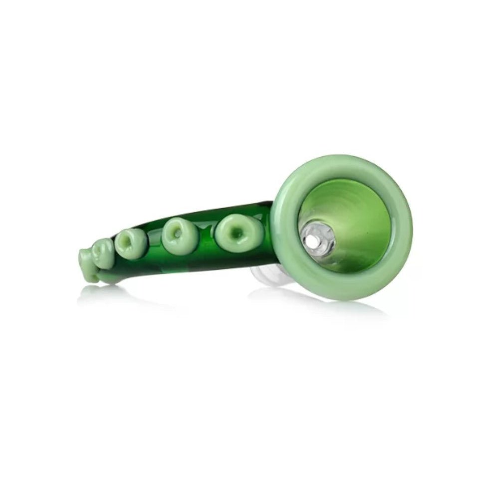 Fat Buddha Glass Tentacle Horn Bong Bowl