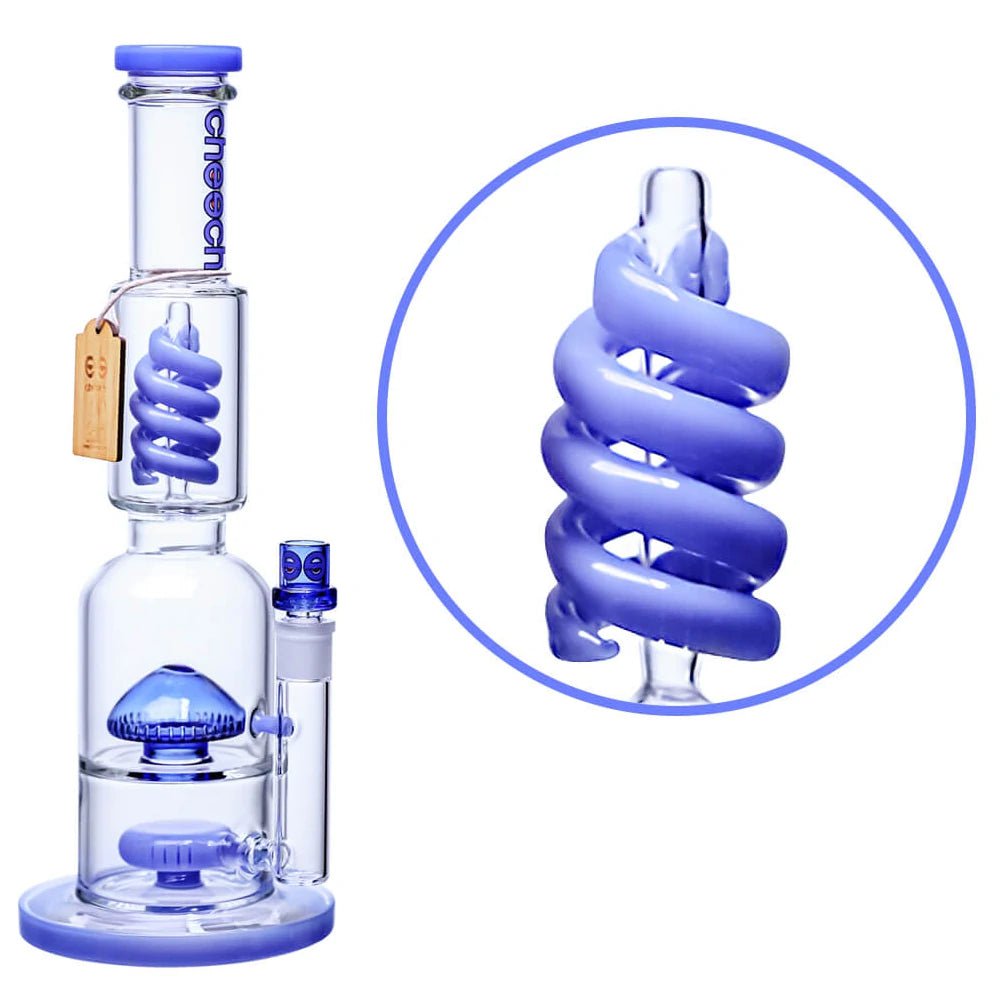 Fat Buddha Glass Triple Threat Water Pipe