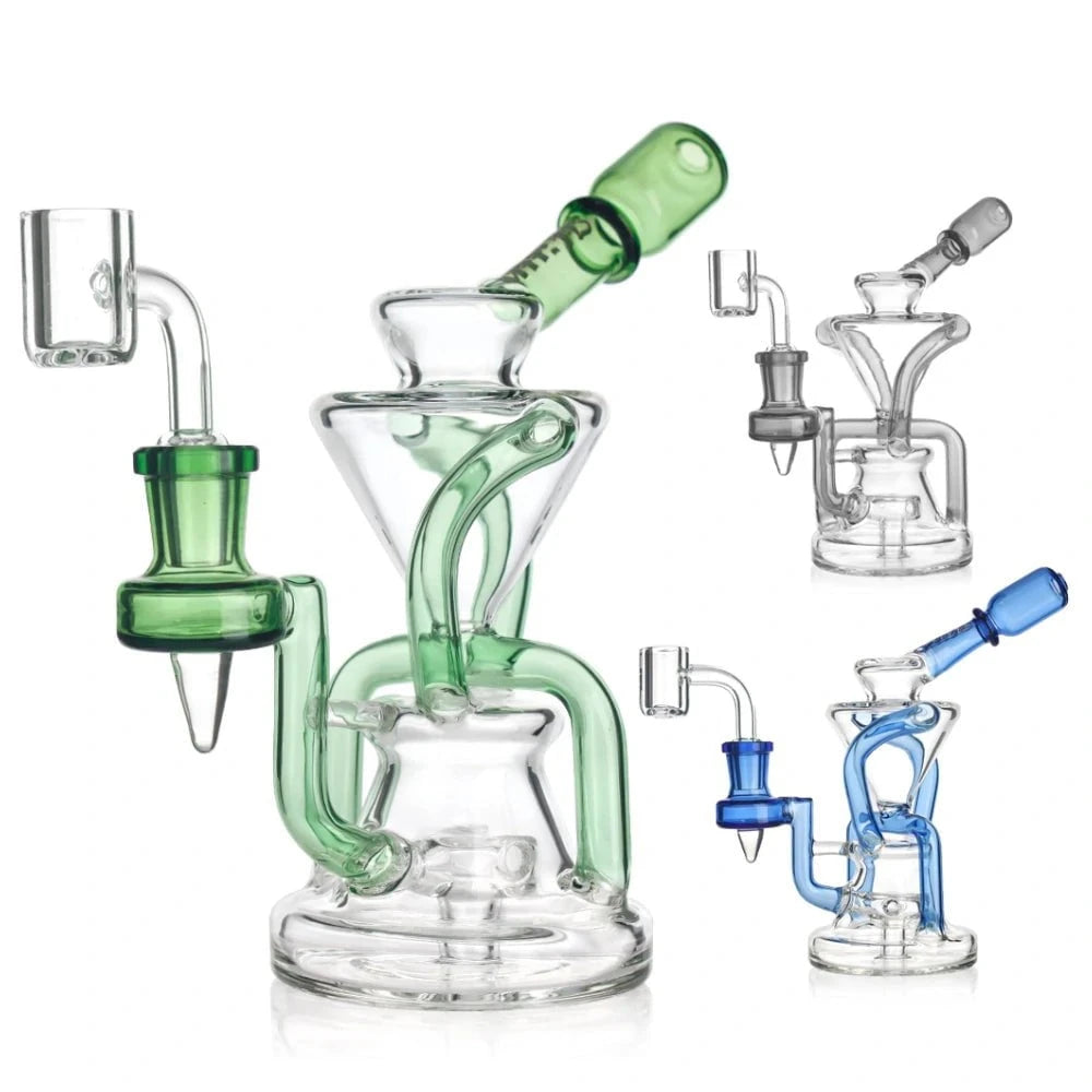 HITTN Twist cyclone Recycler Dab Rig