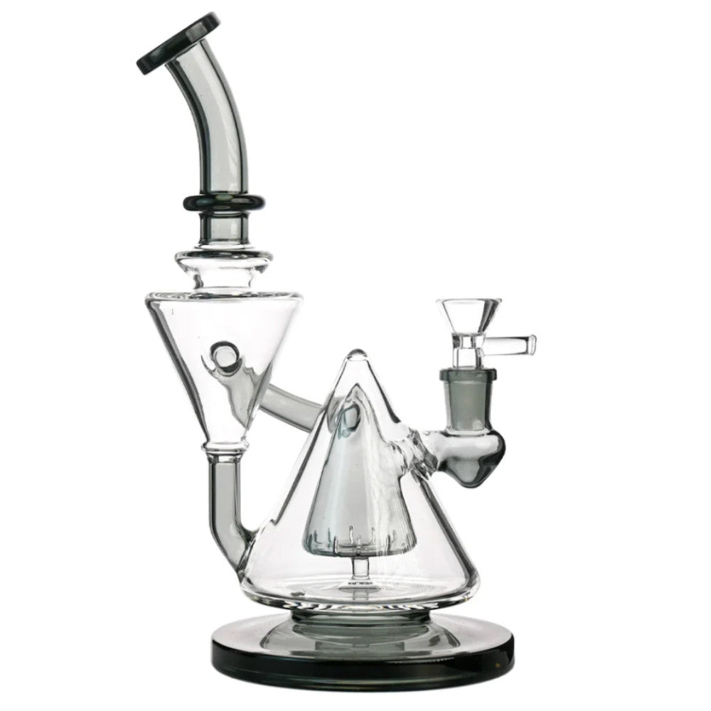 10" Cone Recycler Bong