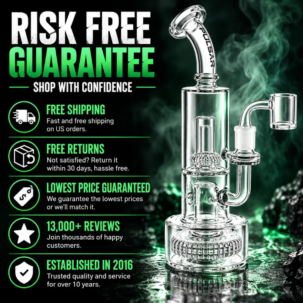 Double Tier Glass Dab Rig