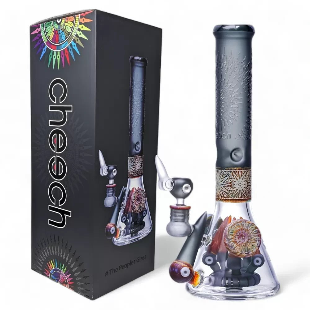 Fat Buddha Glass You Can See Me Beaker Bong