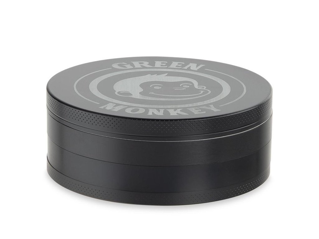 Black Capuchin Grinder Fat Buddha Glass