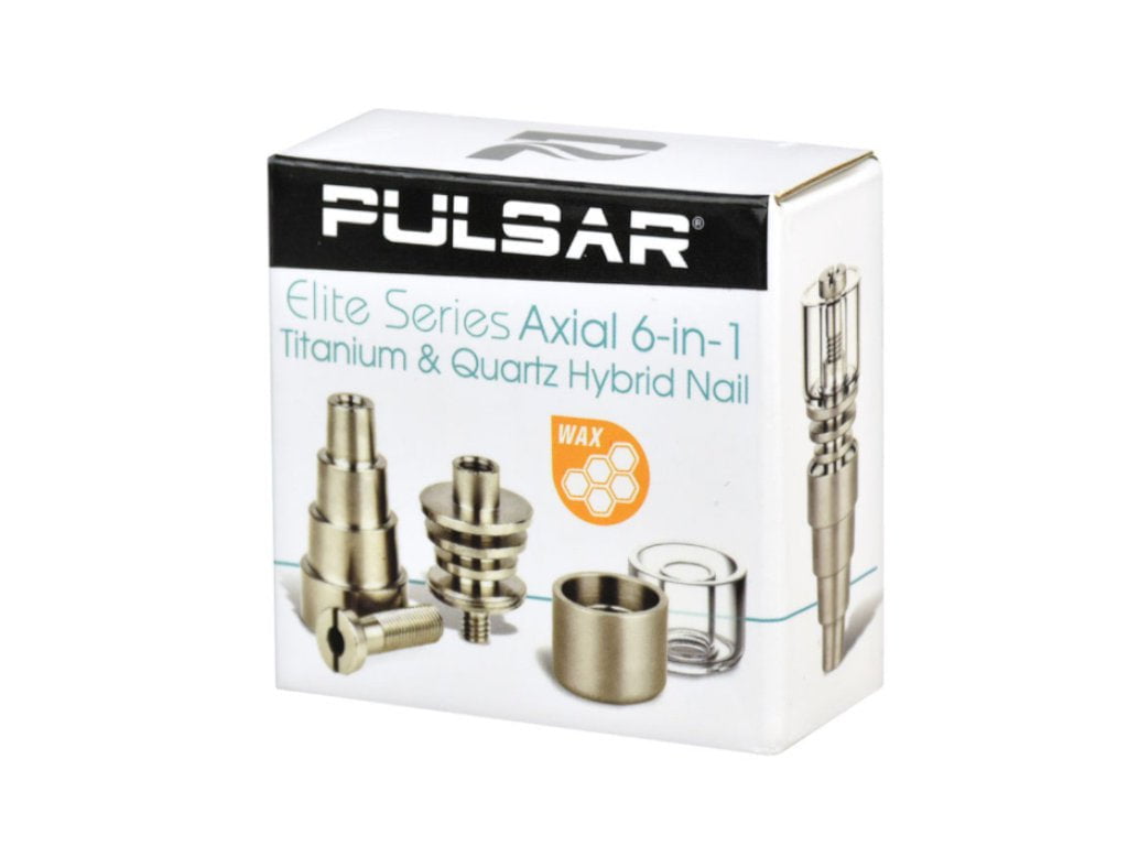 Fat Buddha Glass Accessories 6 in 1 Quartz Titanium Nail