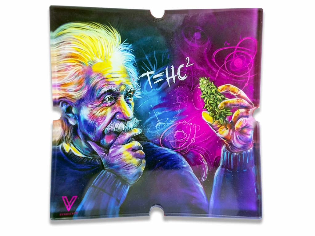 T=HC2 Ashtray Fat Buddha Glass